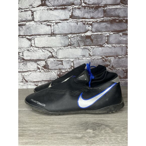 Nike Phantom Vision Elite DF SG Pro AC Black Synthetic Blue Lace Shoes Men 12 US - Picture 11 of 16